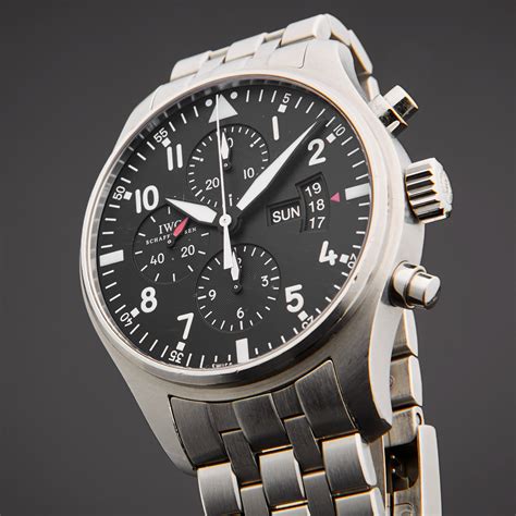 iwc fliegeruhr chronograph automatic|iwc schaffhausen die grosse fliegeruhr.